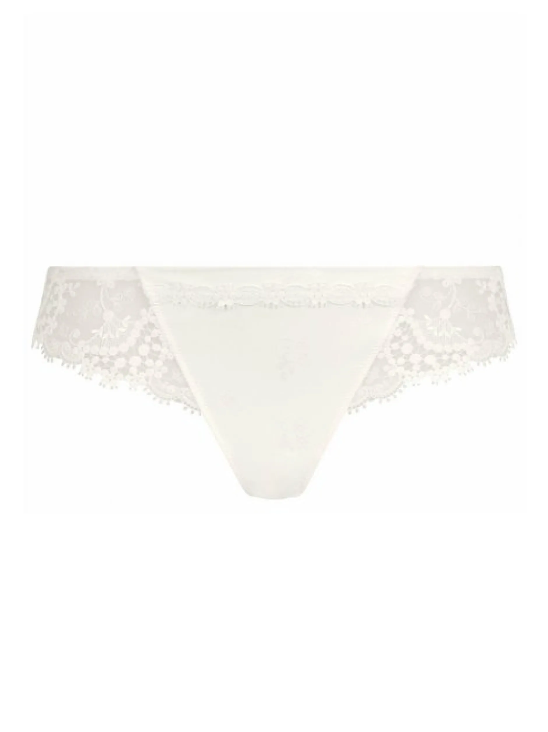 Simone Perele Damen Tanga - Wish in weiß