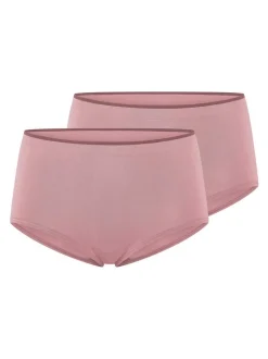 sloggi Damen High Waist Panty - 2er Pack GO Sense in rosa