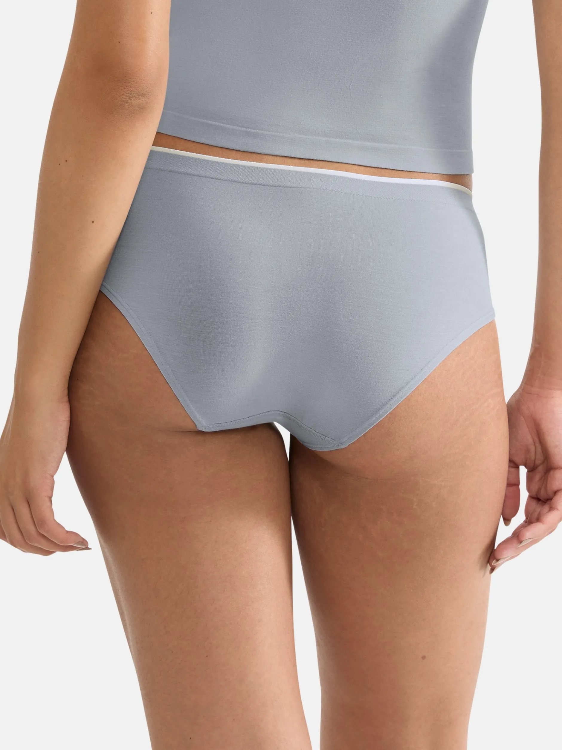 sloggi Damen Hipster - 6er Pack GO Sense in grau