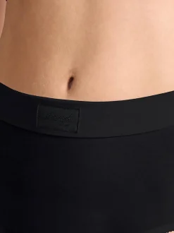 sloggi Damen Maxi Slip - 6er Pack Double Comfort T in schwarz