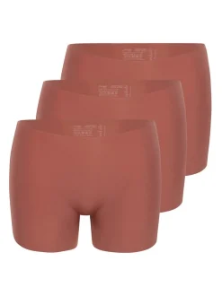 sloggi Damen Panty - 3er Pack ZERO Feel 2.0 in braun