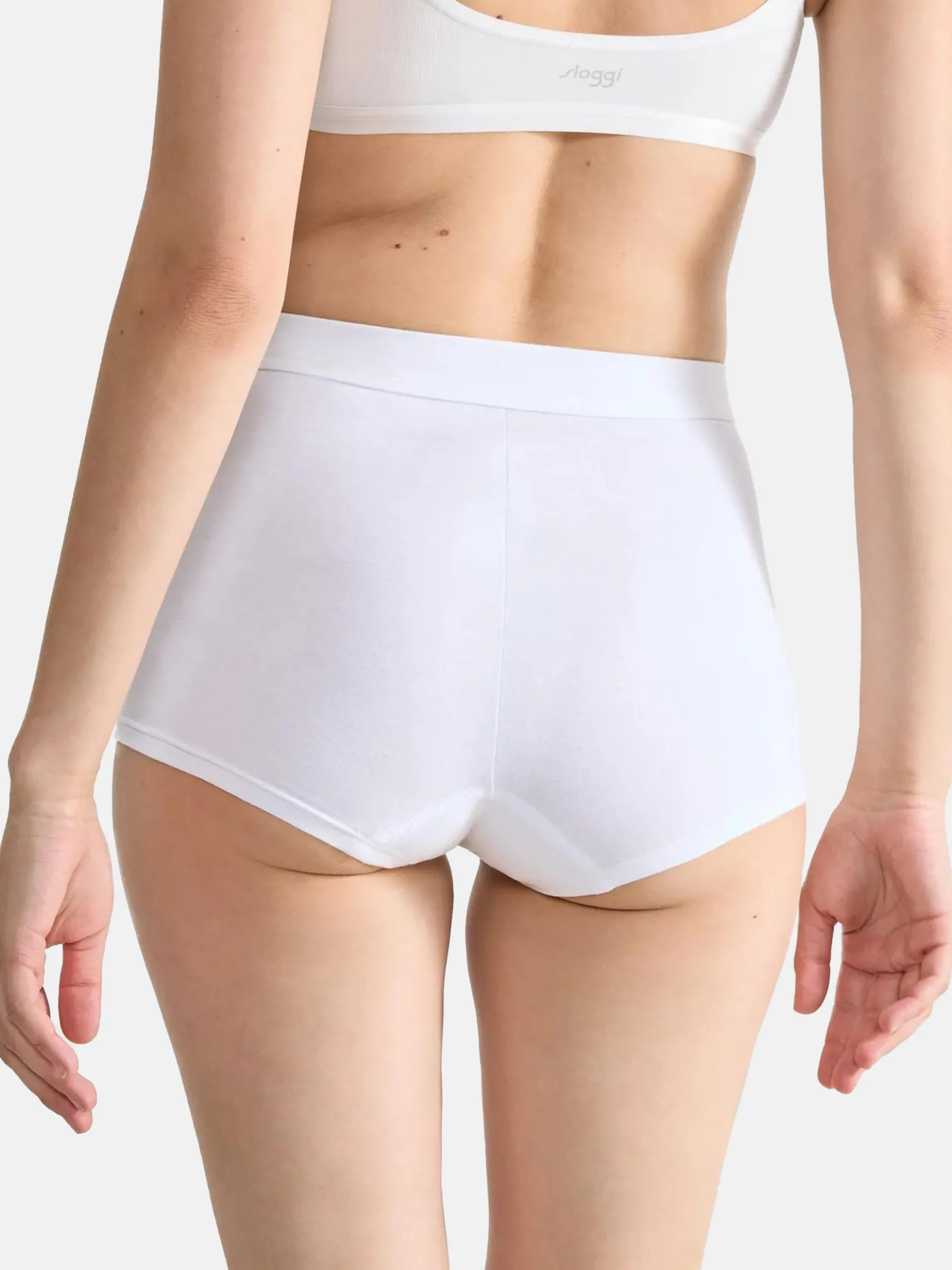 sloggi Damen Short Slip - 3er Pack Double Comfort T in mehrfarbig