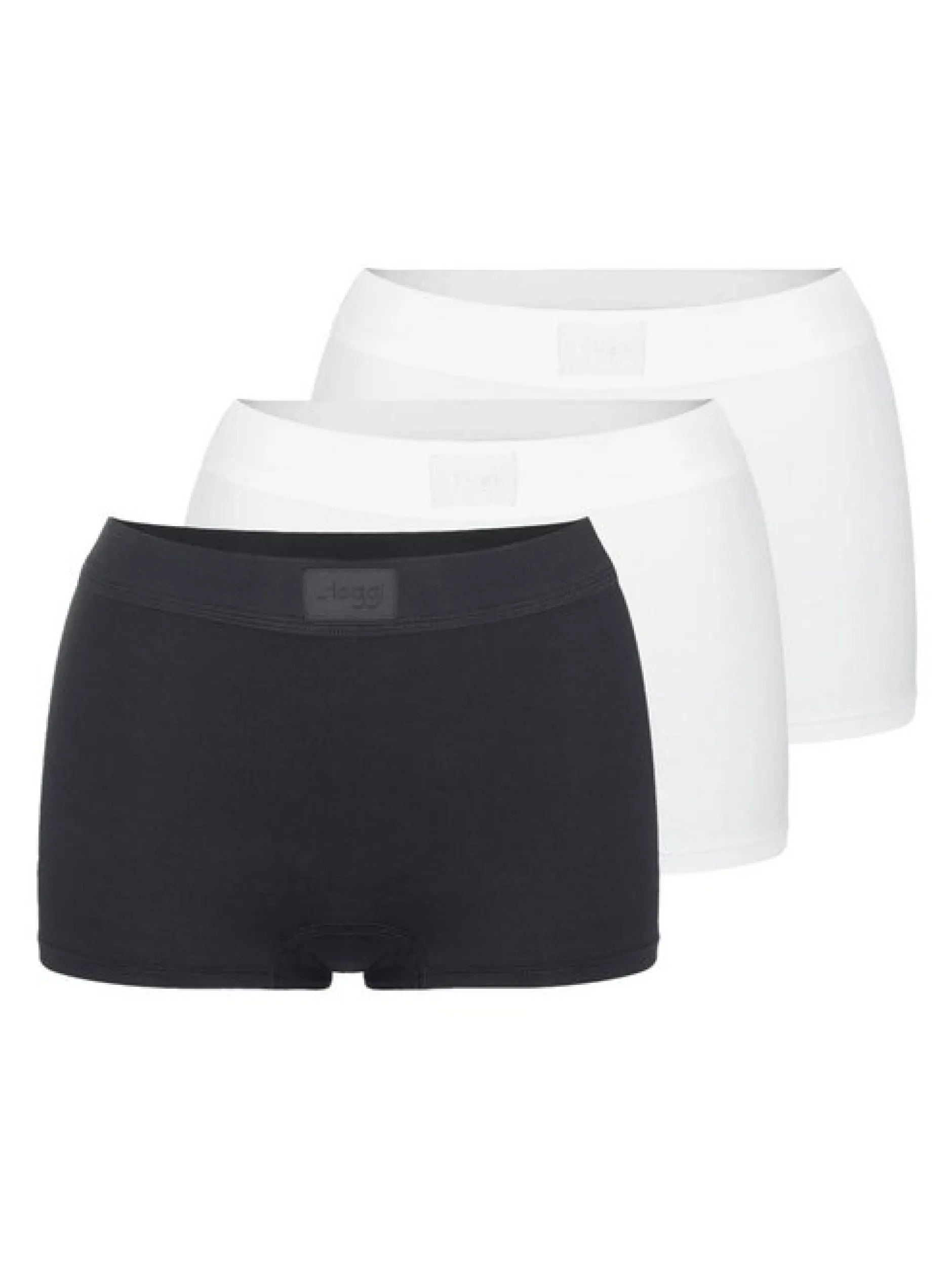 sloggi Damen Short Slip - 3er Pack Double Comfort T in mehrfarbig