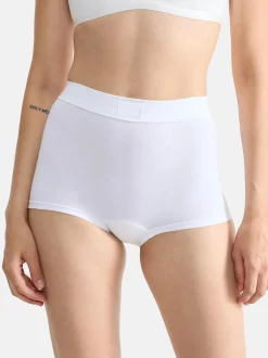 sloggi Damen Short Slip - 3er Pack Double Comfort T in weiß