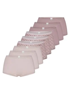 sloggi Damen Short Slip - 9er Pack GO Crush in rosa