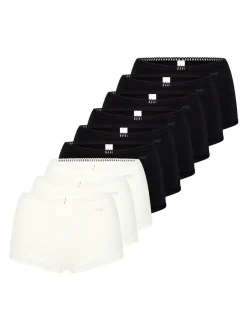sloggi Damen Short Slip - 9er Pack GO Crush in schwarz