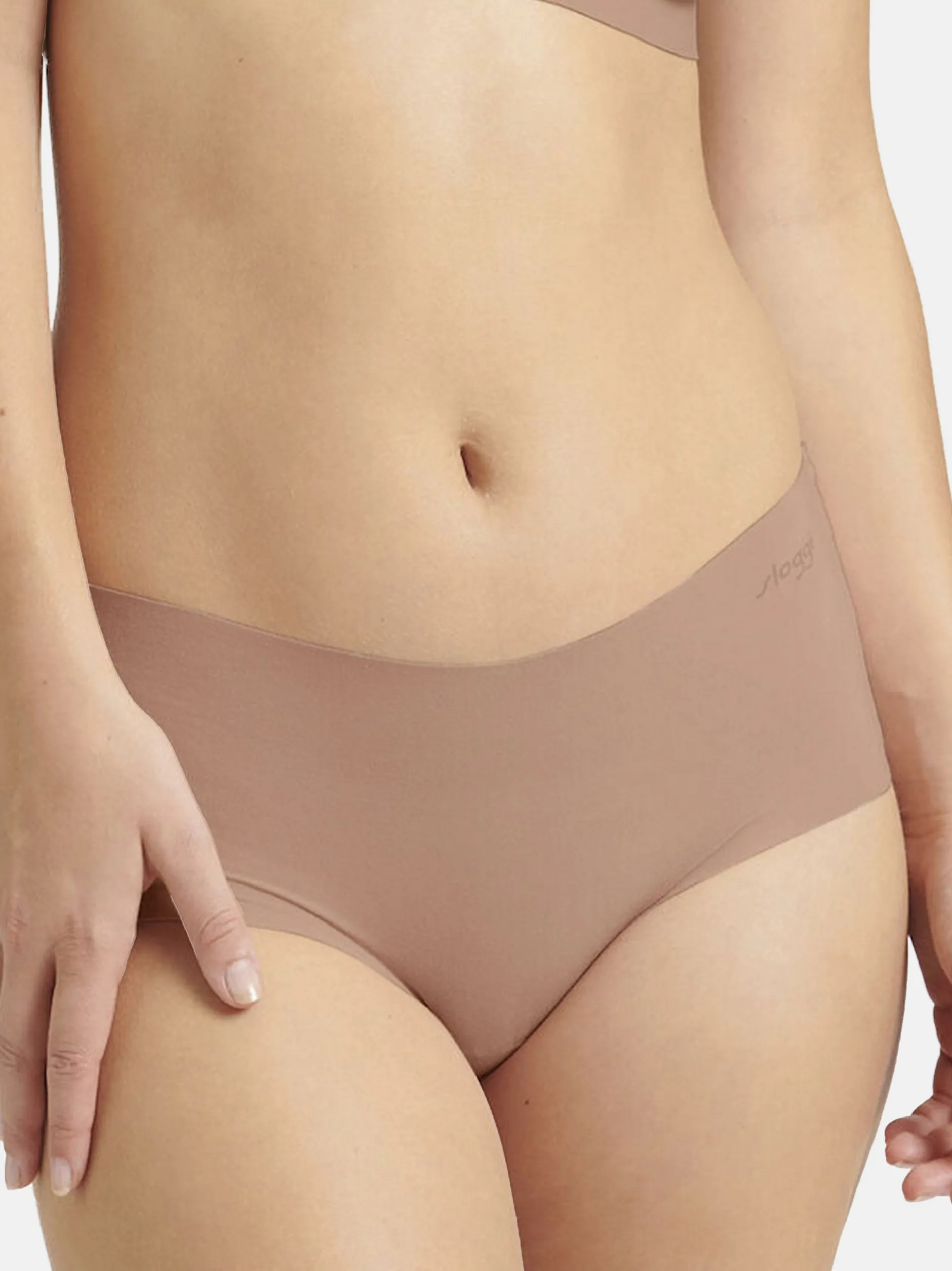 sloggi Damen Short Slip - 6er Pack ZERO Modal in beige
