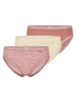 sloggi Damen Slip - 3er Pack GO Crush in rosa