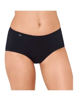 sloggi Damen Slip 6er Pack in schwarz