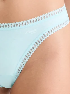 sloggi Damen String - 3er Pack GO Crush in blau