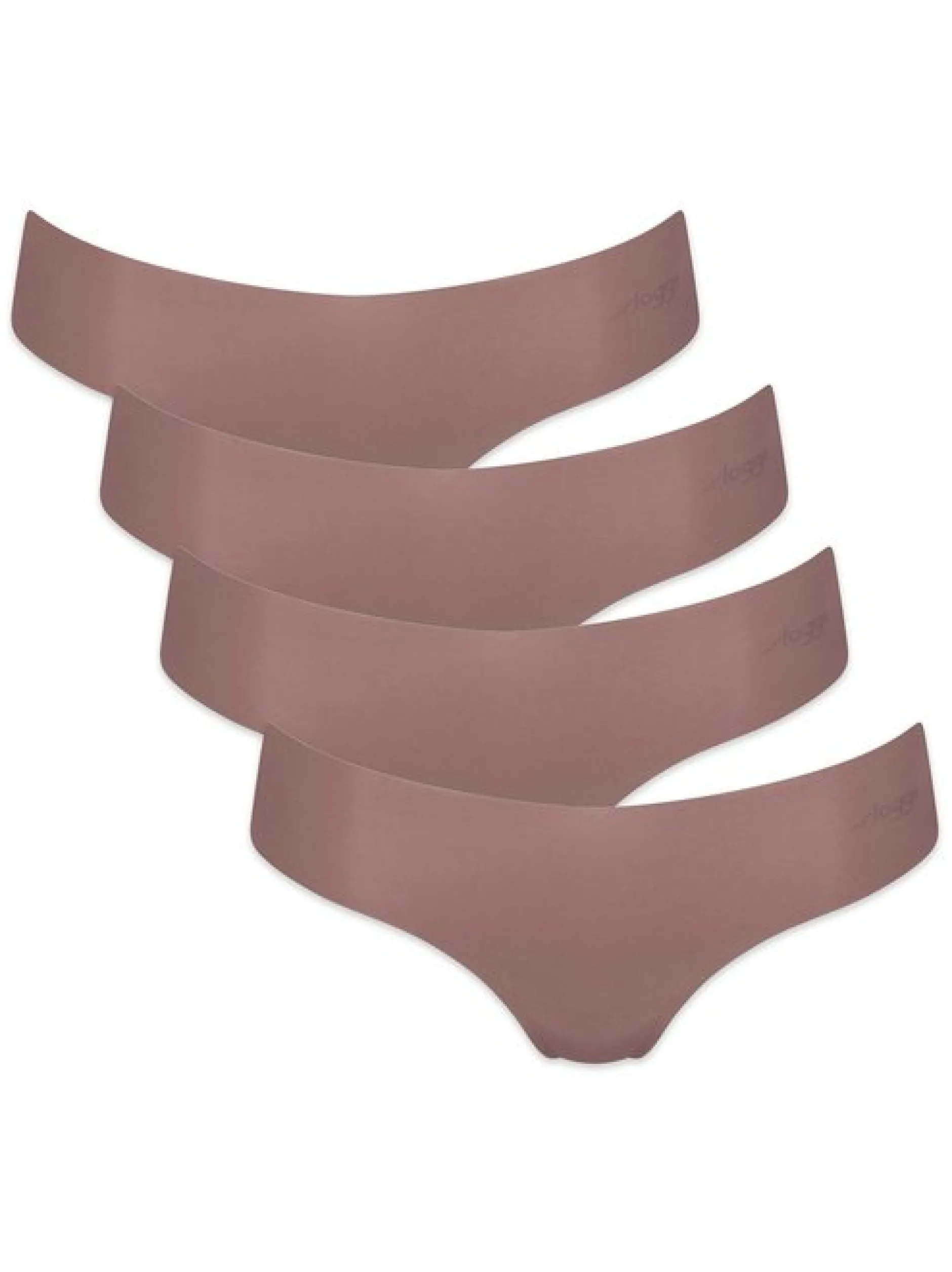 sloggi Damen String 4er Pack in braun