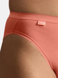 sloggi Damen Tai Slip - 3er Pack Basic+ in orange