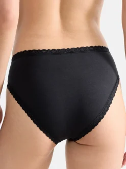 sloggi Damen Tai Slip - 9er Pack 24/7 Cotton Lace in braun