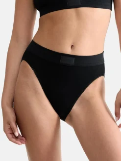 sloggi Damen Tai Slip - 4er Pack Double Comfort T in schwarz