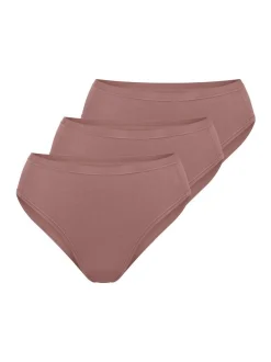 sloggi Damen Tai Slip - 3er Pack GO Daily Cotton in braun