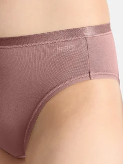 sloggi Damen Tai Slip - 3er Pack GO Daily Cotton in braun