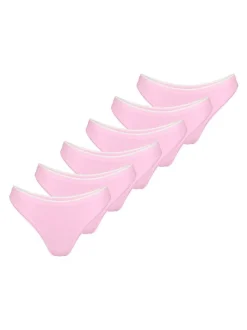 sloggi Damen Tanga - 6er Pack GO Sense in rosa