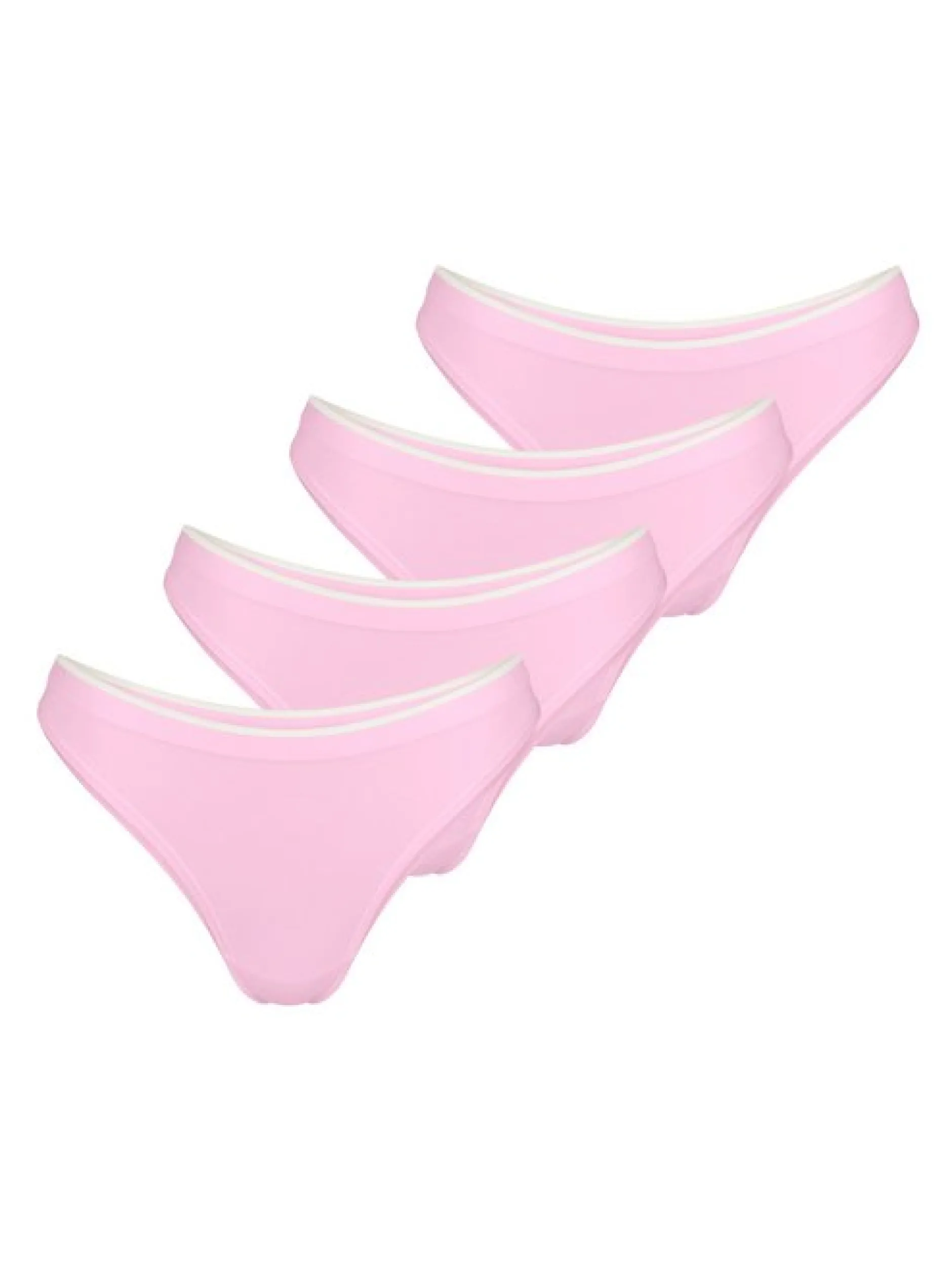 sloggi Damen Tanga - 4er Pack GO Sense in rosa