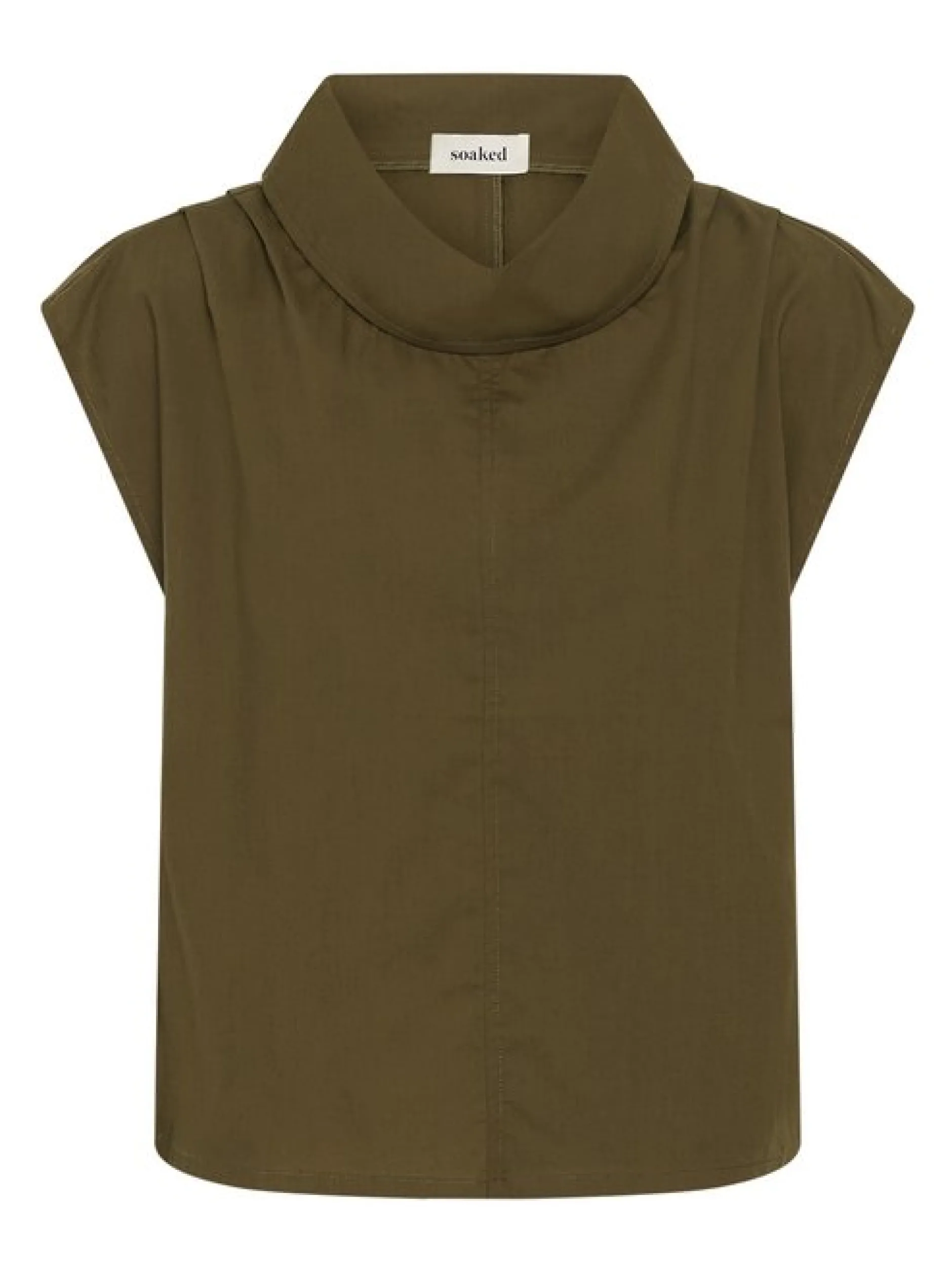 Soaked in Luxury Damen Blusenshirt SLMolopo in khaki