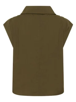 Soaked in Luxury Damen Blusenshirt SLMolopo in khaki
