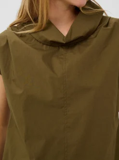 Soaked in Luxury Damen Blusenshirt SLMolopo in khaki