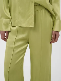 Soaked in Luxury Damen Hemdbluse SLIrini in grün