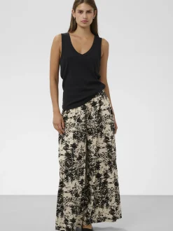 Soaked in Luxury Damen Hose SLNaelle in ecru