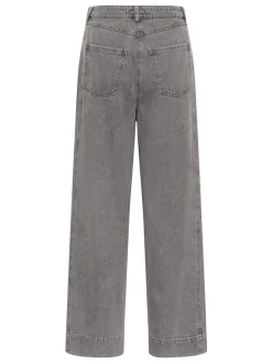 Soaked in Luxury Damen Jeans SLNinnia in hellgrau denim