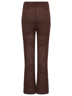 Soaked in Luxury Damen Strickhose SLBarb in braun