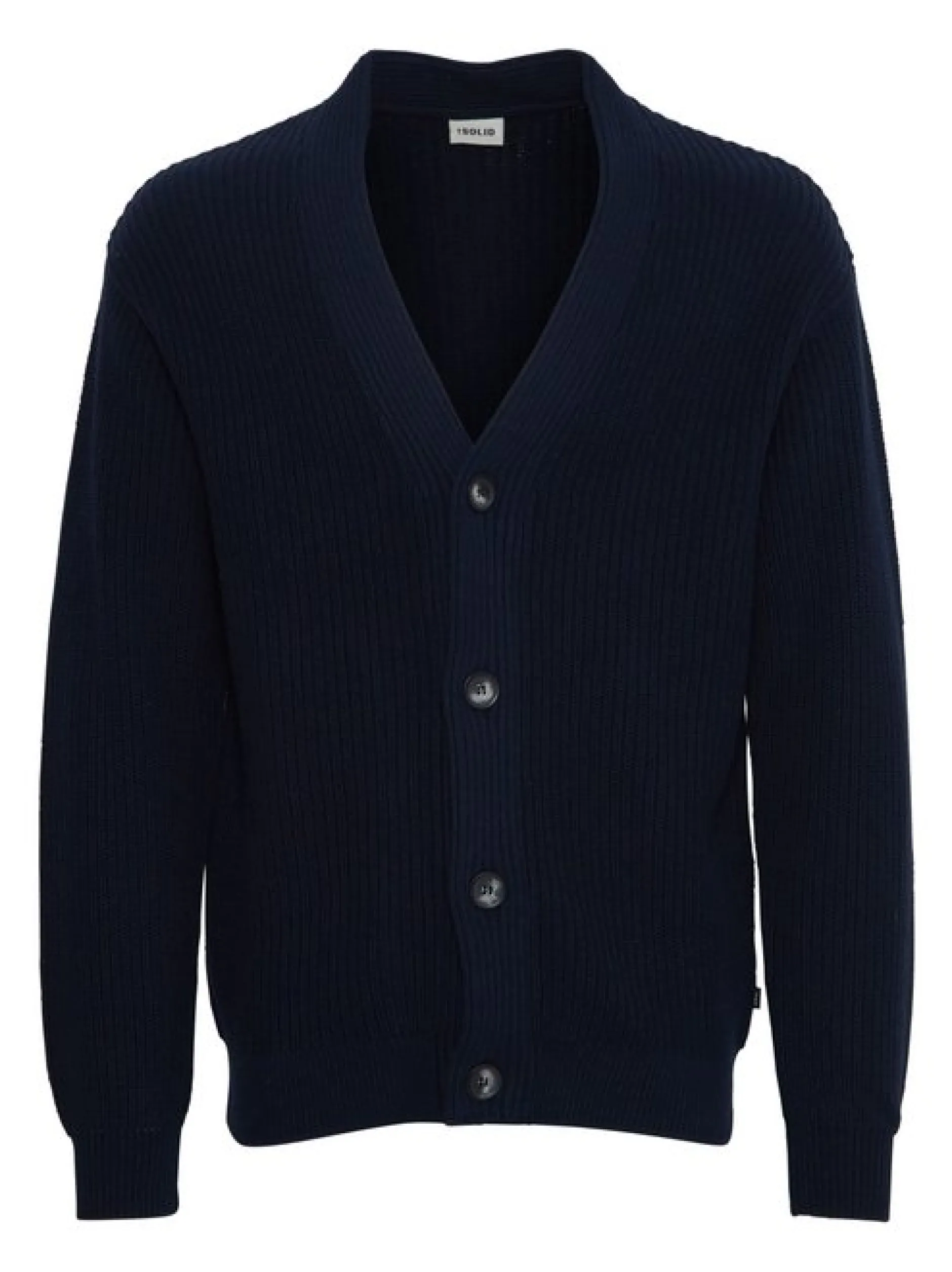 Solid Herren Cardigan - SDGore in blau