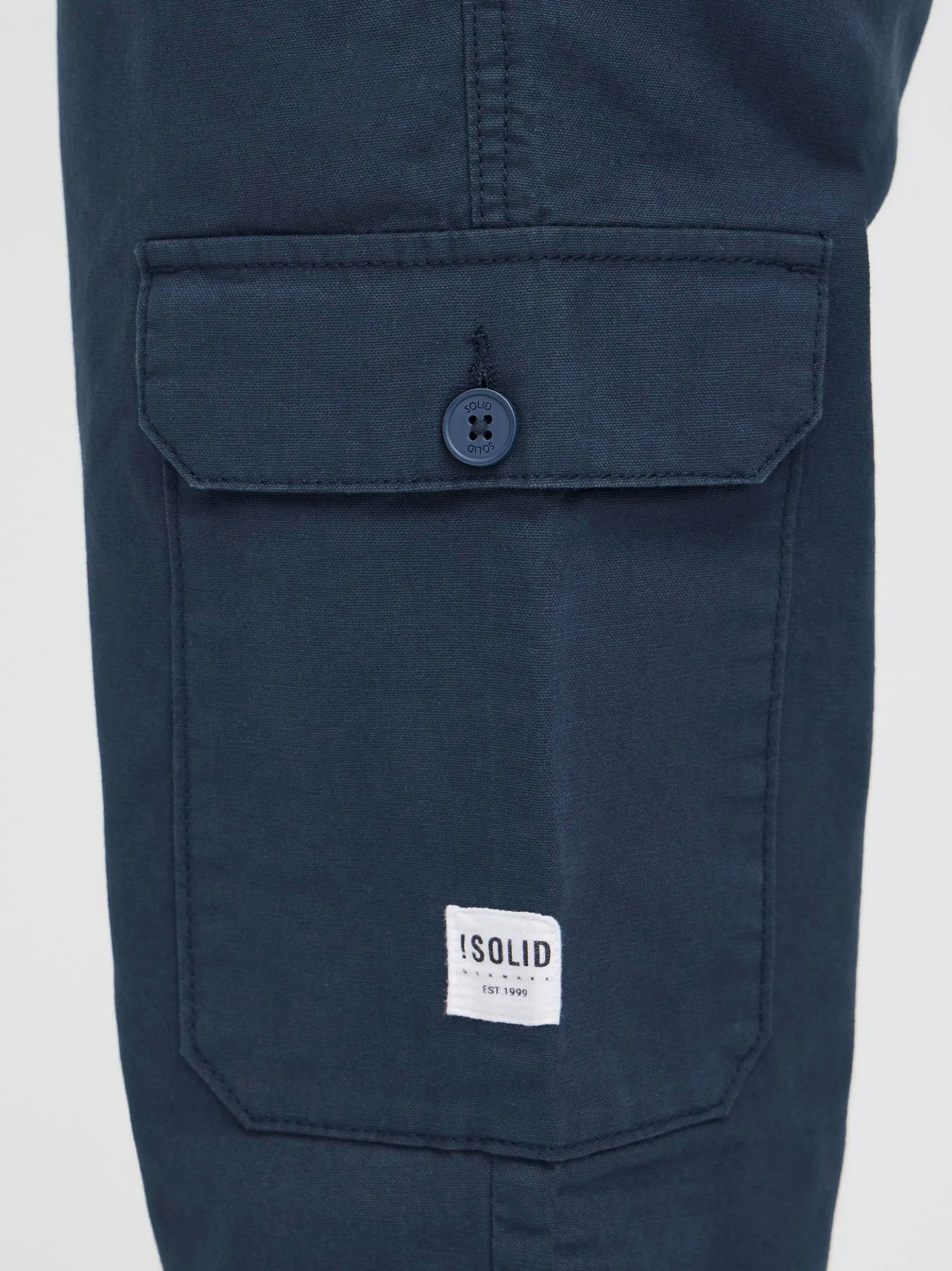 Solid Herren Cargohose - SDCadis in blau
