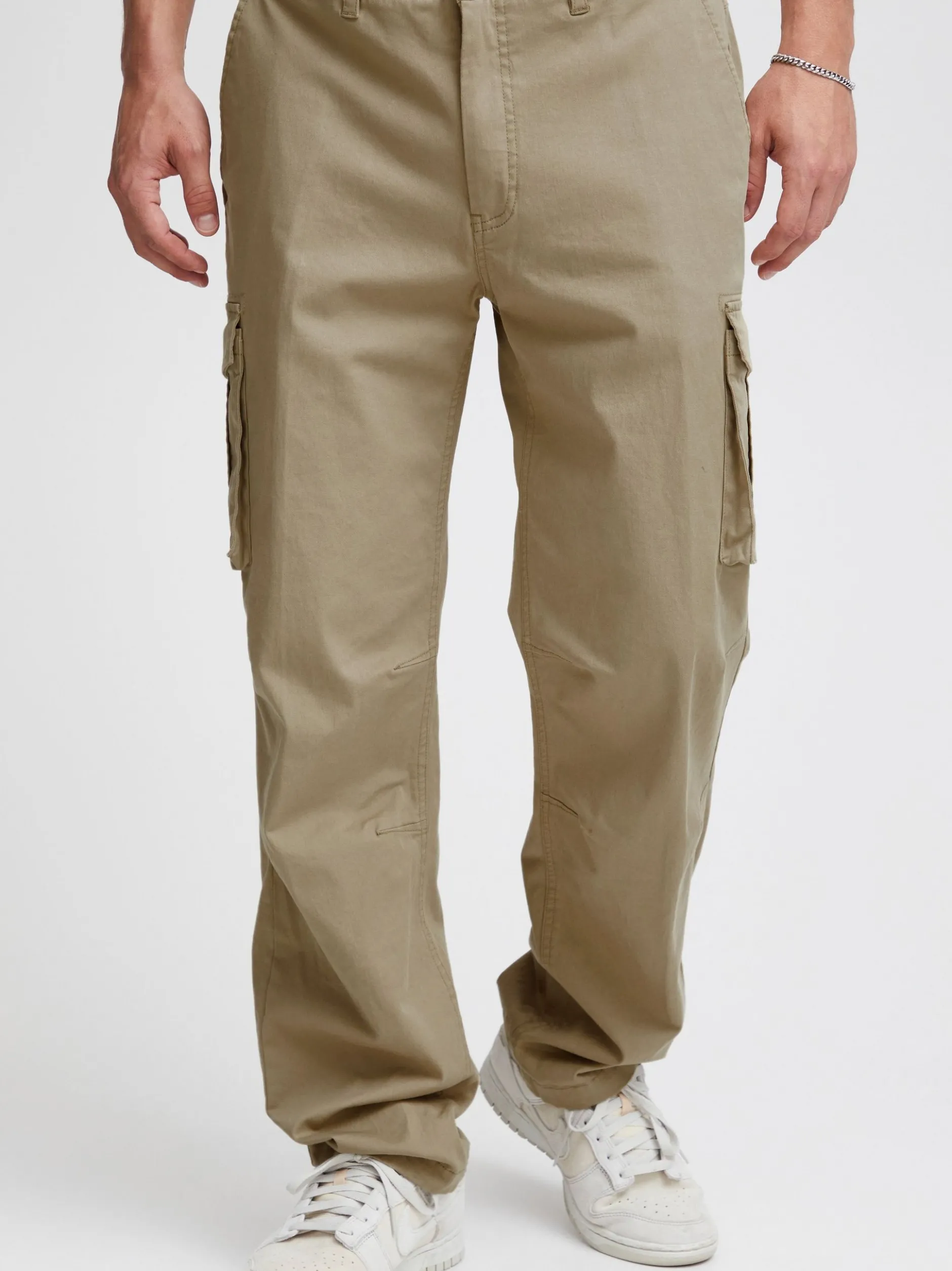Solid Herren Cargohose - SDJoe in beige
