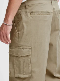 Solid Herren Cargohose - SDJoe in beige