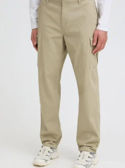 Solid Herren Cargohose - SDMohan Stretch in beige