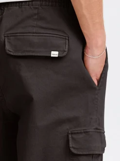 Solid Herren Cargohose - SDNait in schwarz