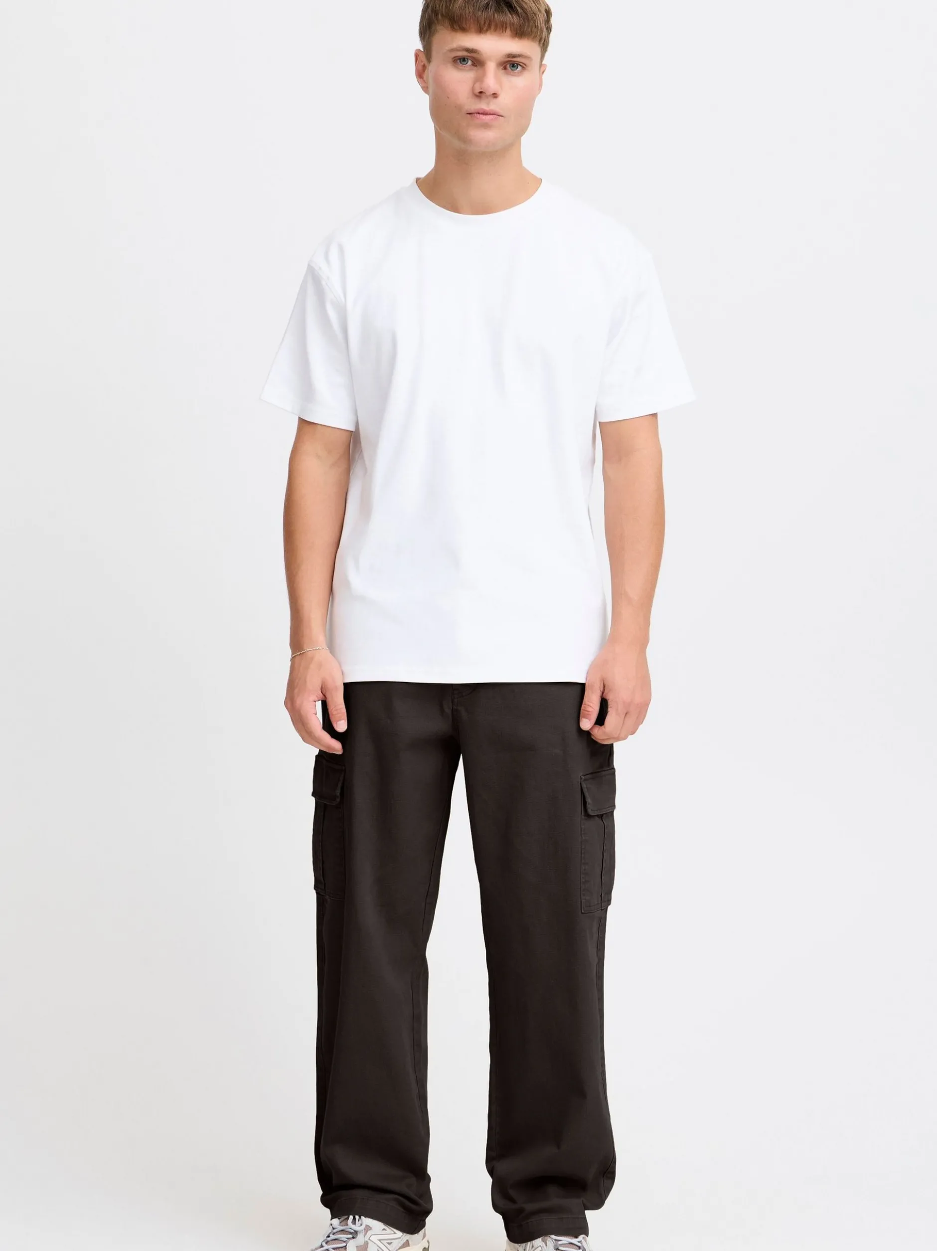 Solid Herren Cargohose - SDNait in schwarz