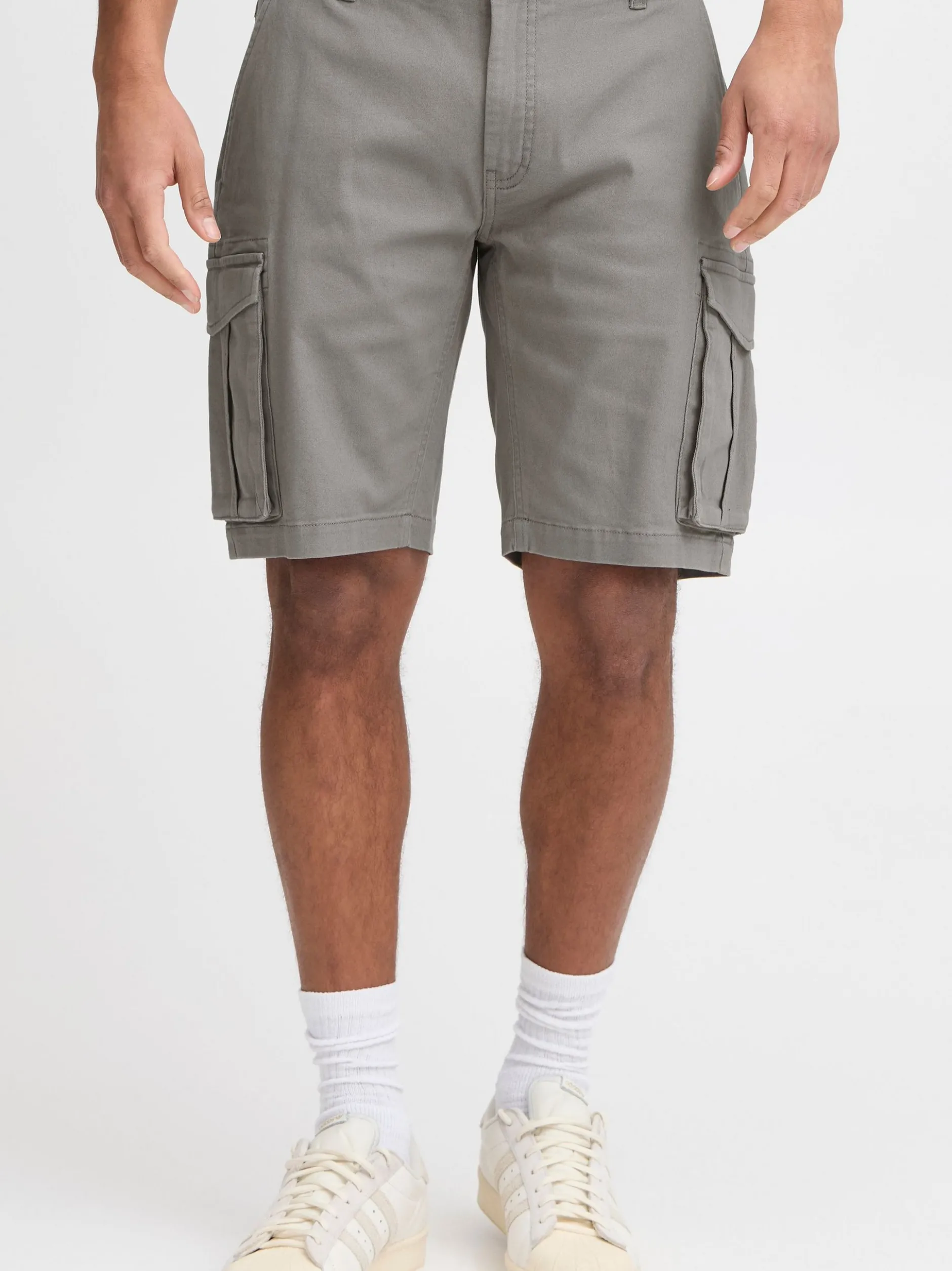 Solid Herren Cargoshorts - SDKarim in grau