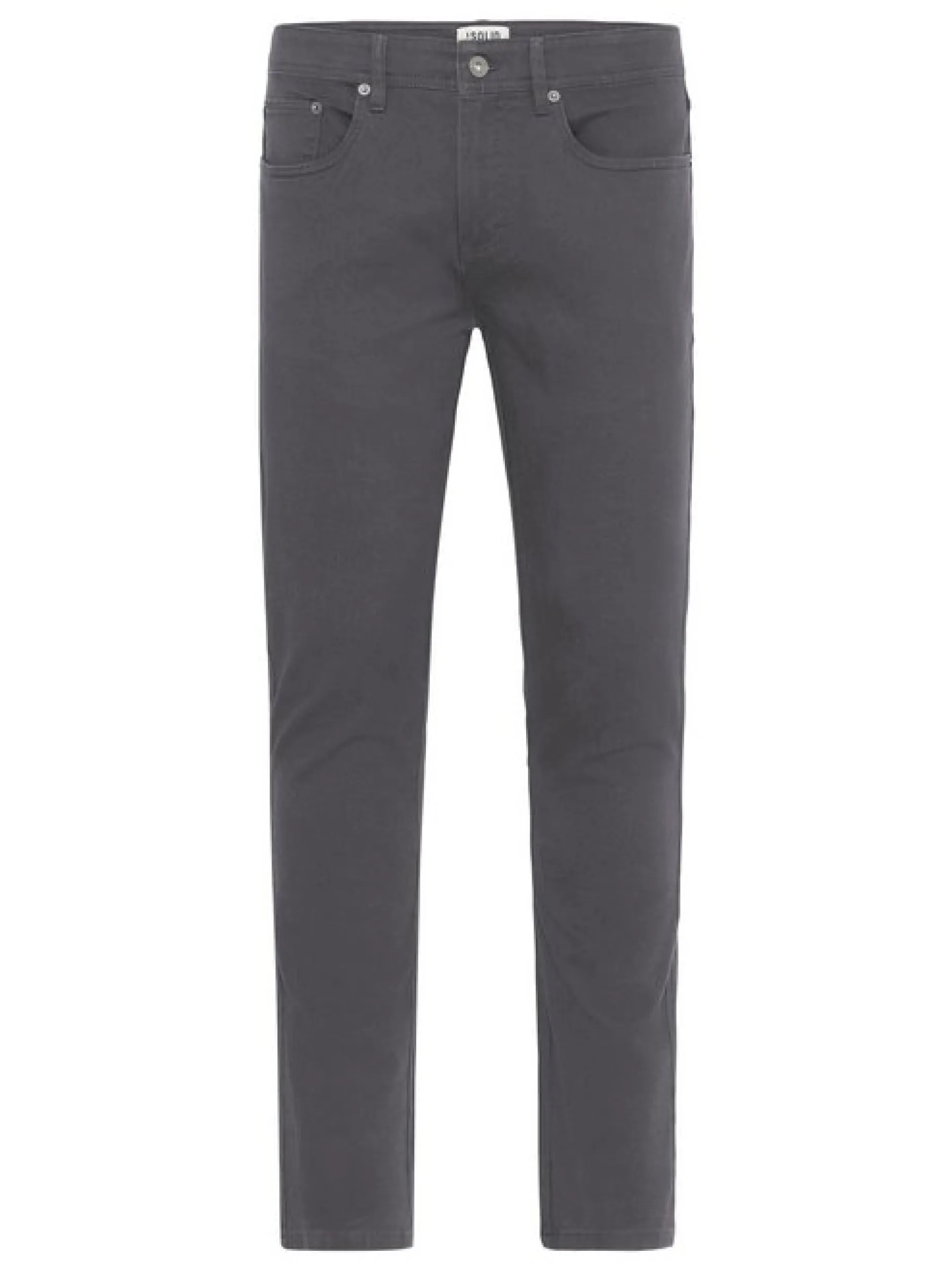 Solid Herren Chinohose - SDChai in grau