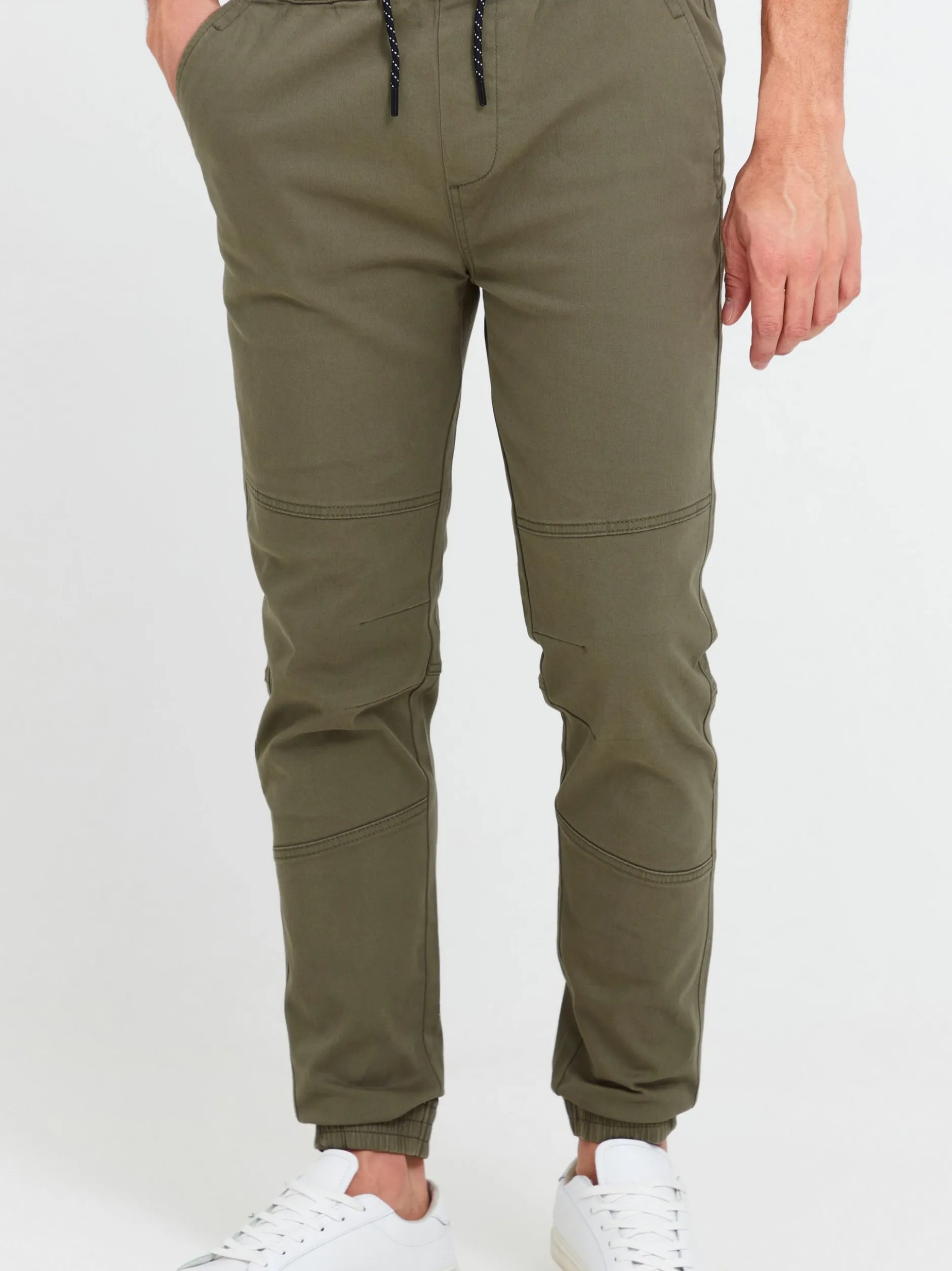 Solid Herren Chinohose - SDHenako in oliv