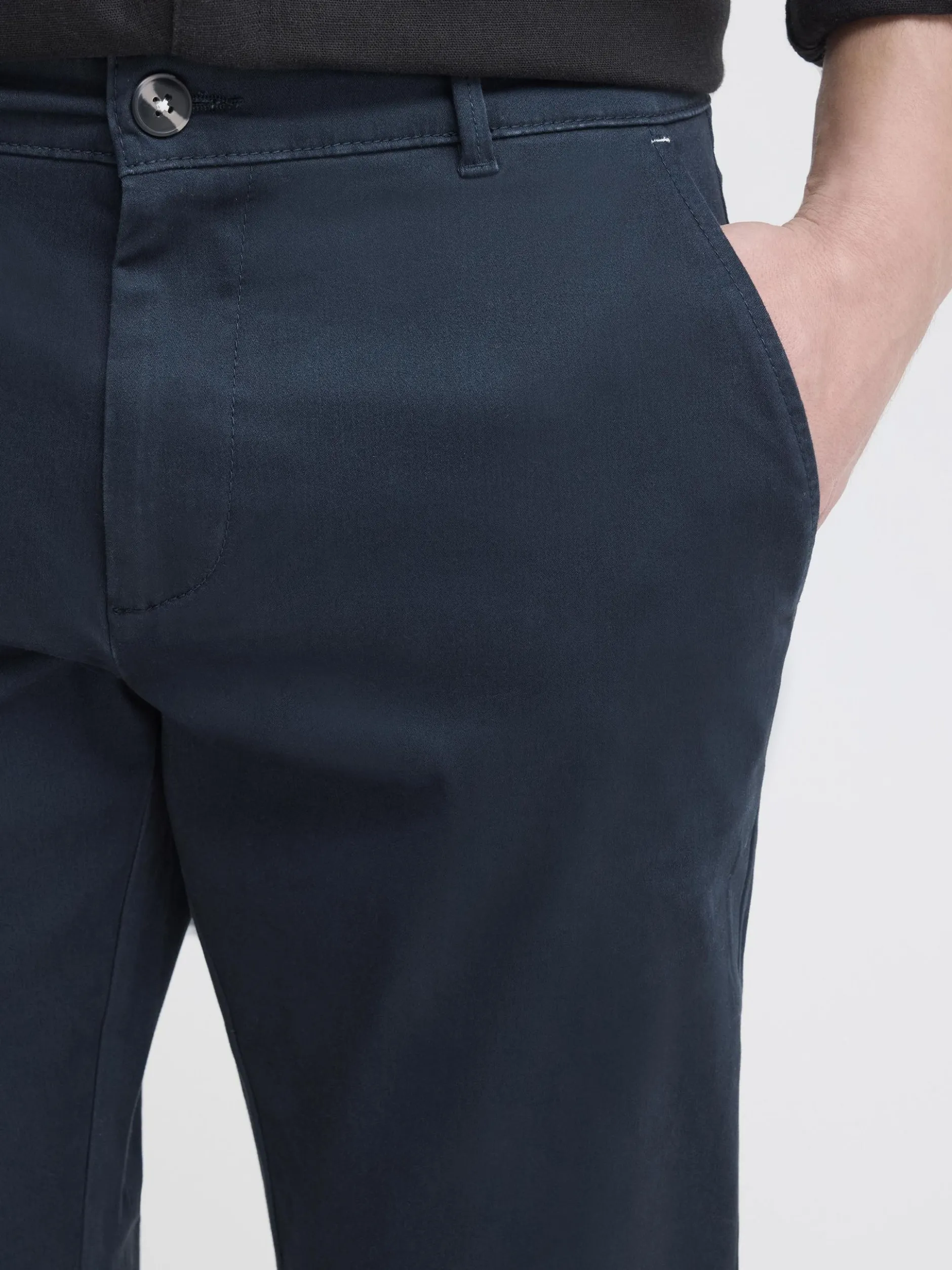 Solid Herren Chinohose - SDRaul in blau