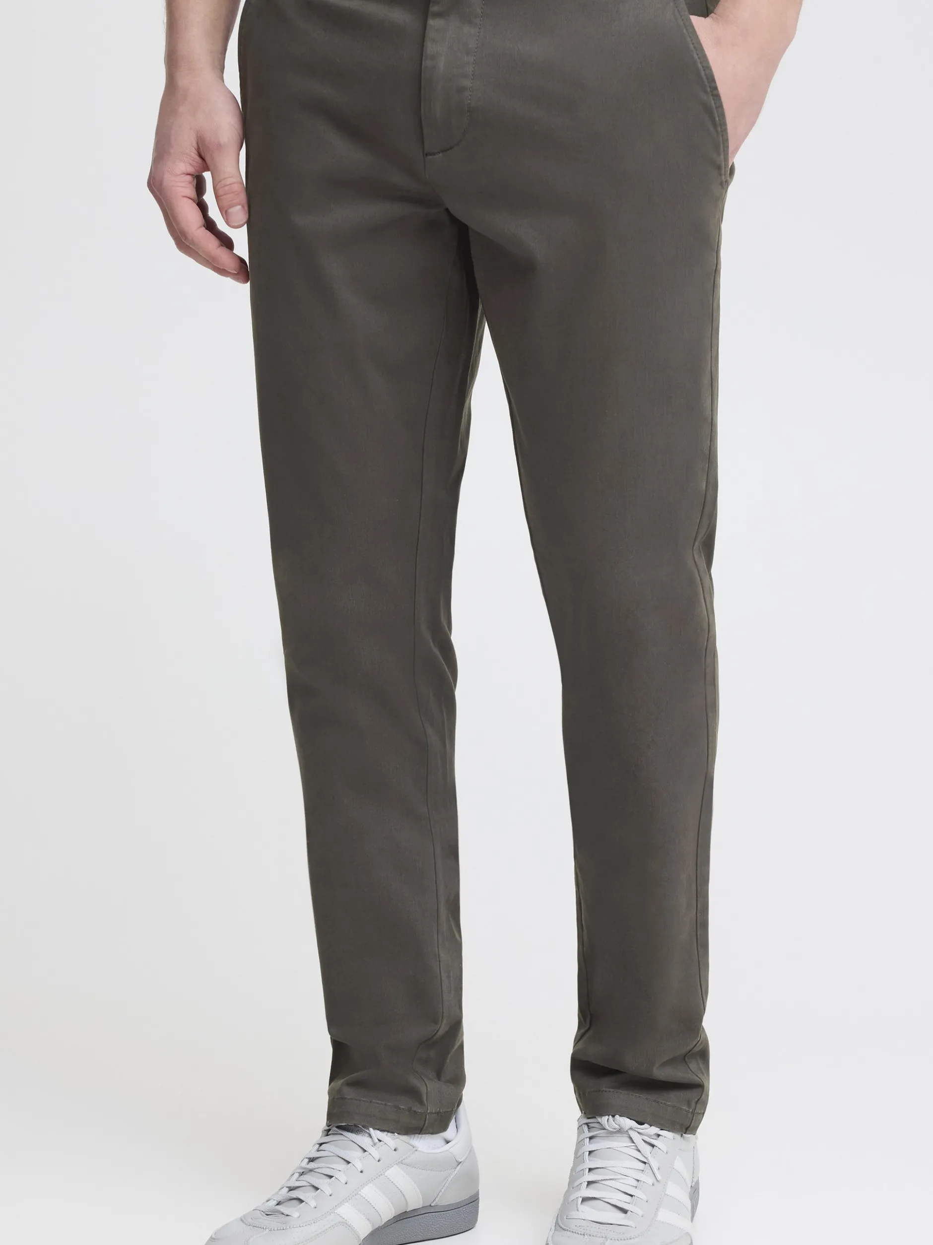 Solid Herren Chinohose - SDRaul in grau