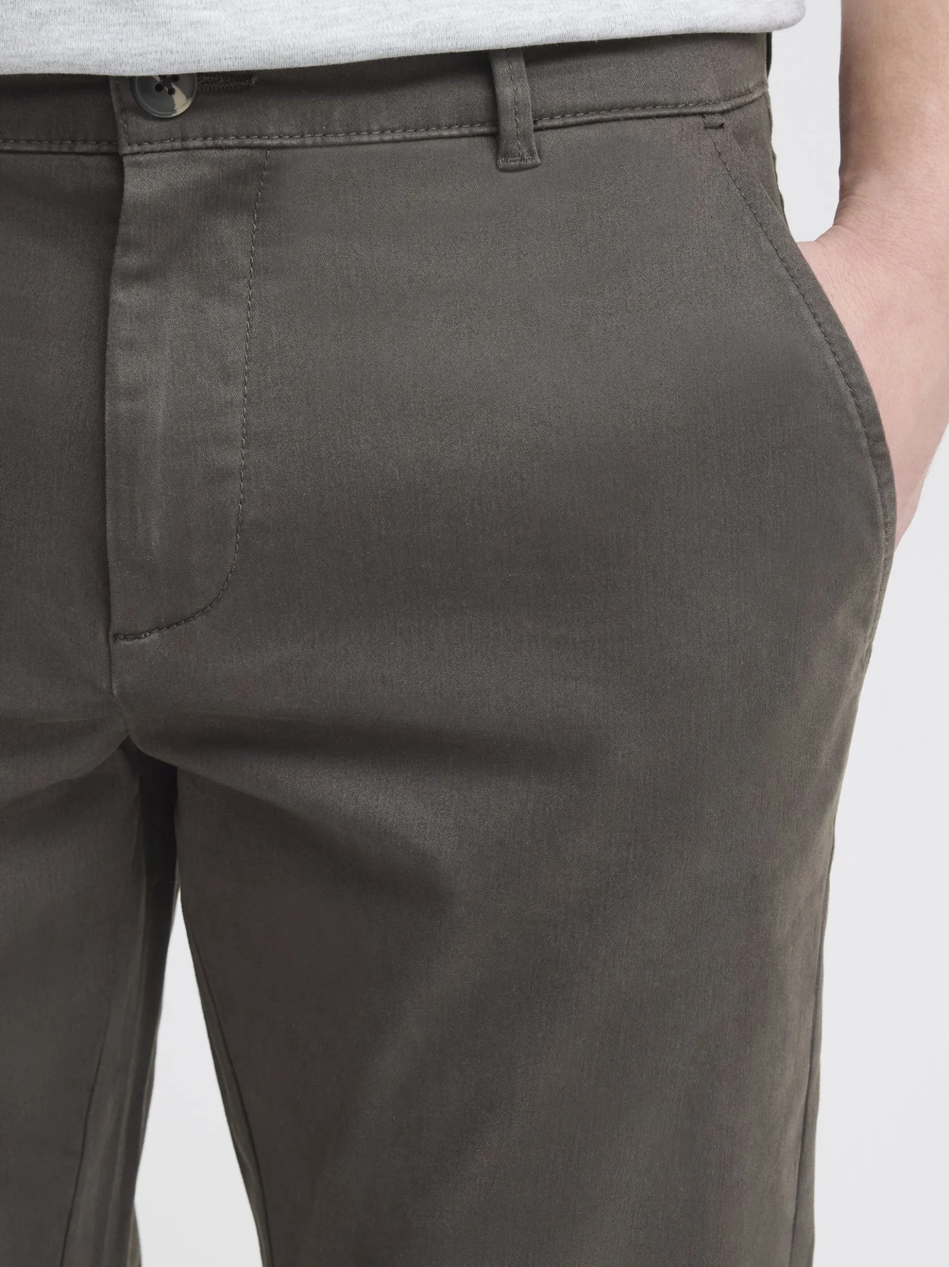 Solid Herren Chinohose - SDRaul in grau