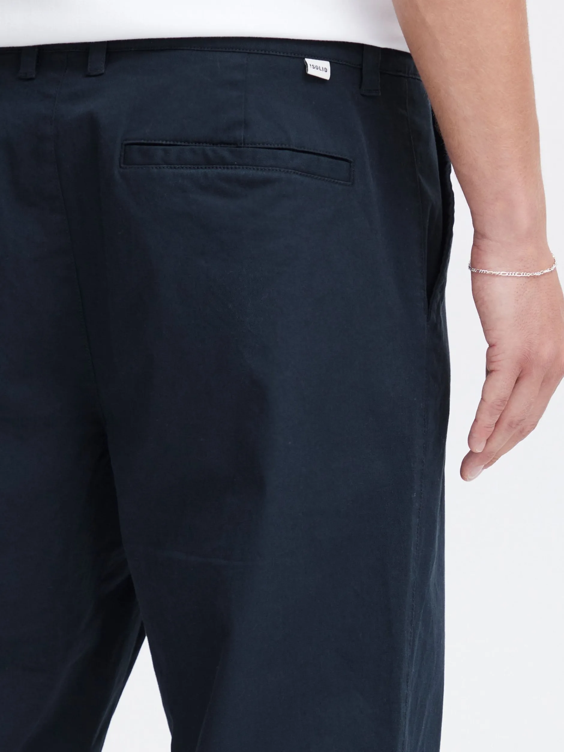 Solid Herren Chino - SDJoe in marine