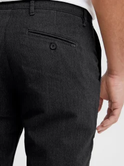 Solid Herren Chinoshorts - SDFrederic in schwarz