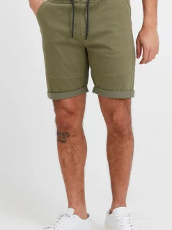 Solid Herren Chinoshorts - SDHenk in oliv
