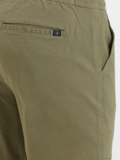 Solid Herren Chinoshorts - SDHenk in oliv