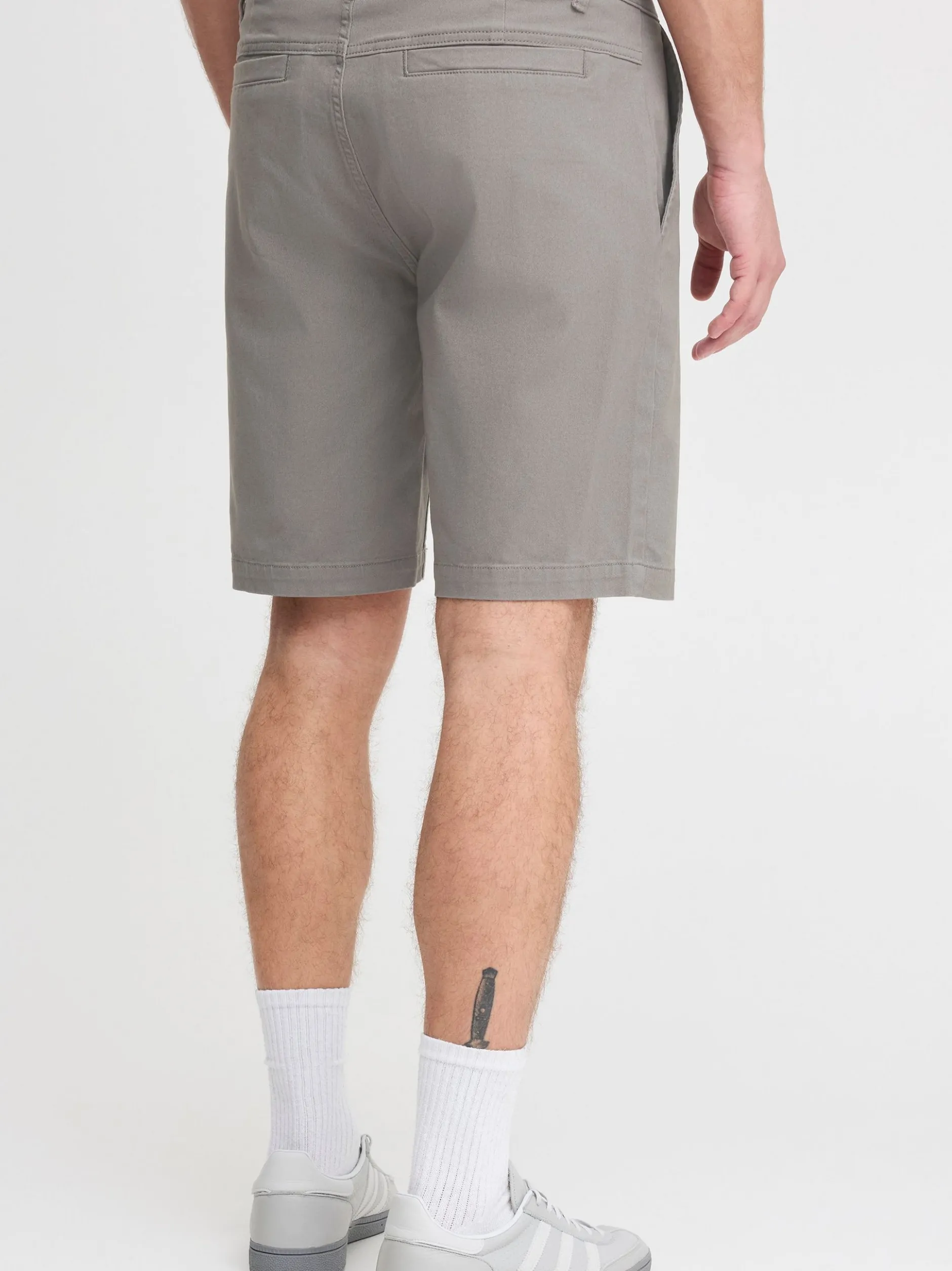 Solid Herren Chinoshorts - SDKarlo in grau