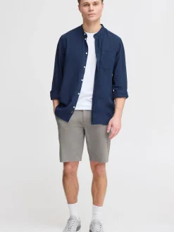 Solid Herren Chinoshorts - SDKarlo in grau