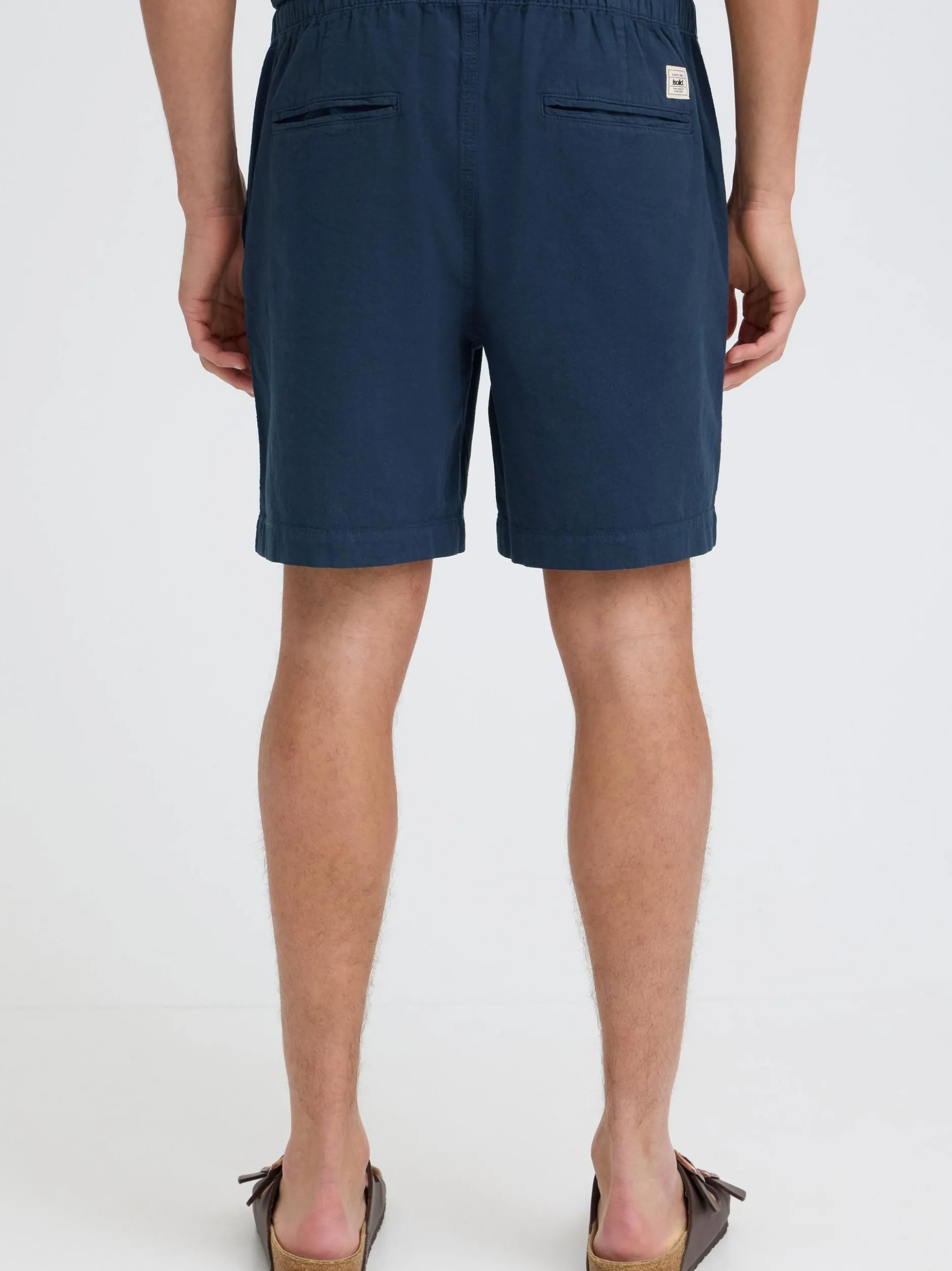 Solid Herren Chinoshorts - SDNeel in blau
