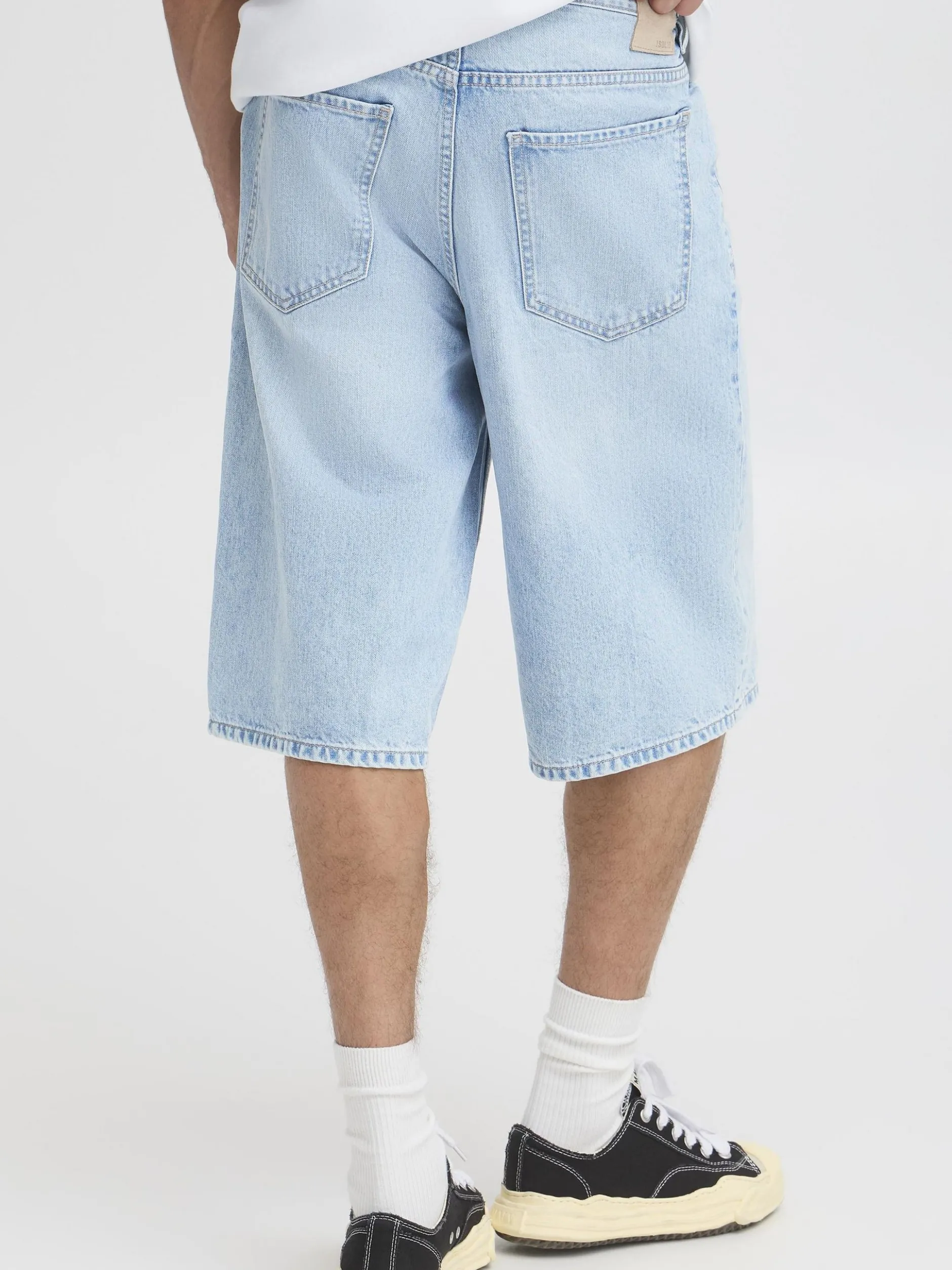 Solid Herren Jeansshorts - SDTommy in hellblau